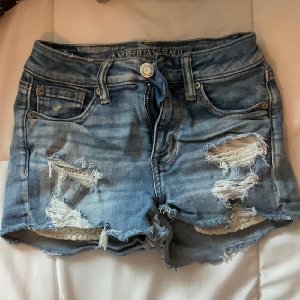 AE jean shorts